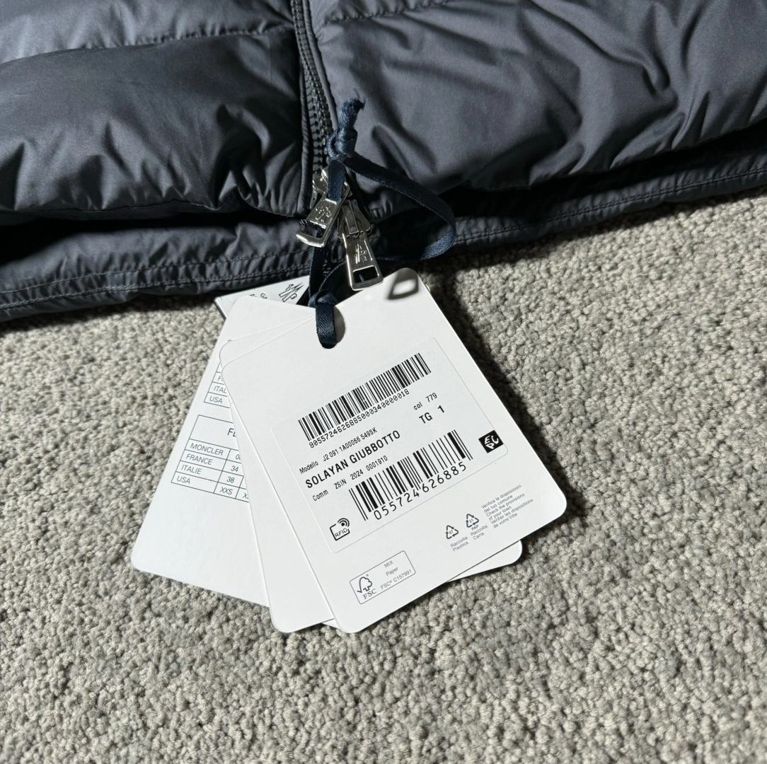 wg.luxury -- 7o9385r Down jacket 80 goose down NFC 200g embroidery item:E-F110K2127F